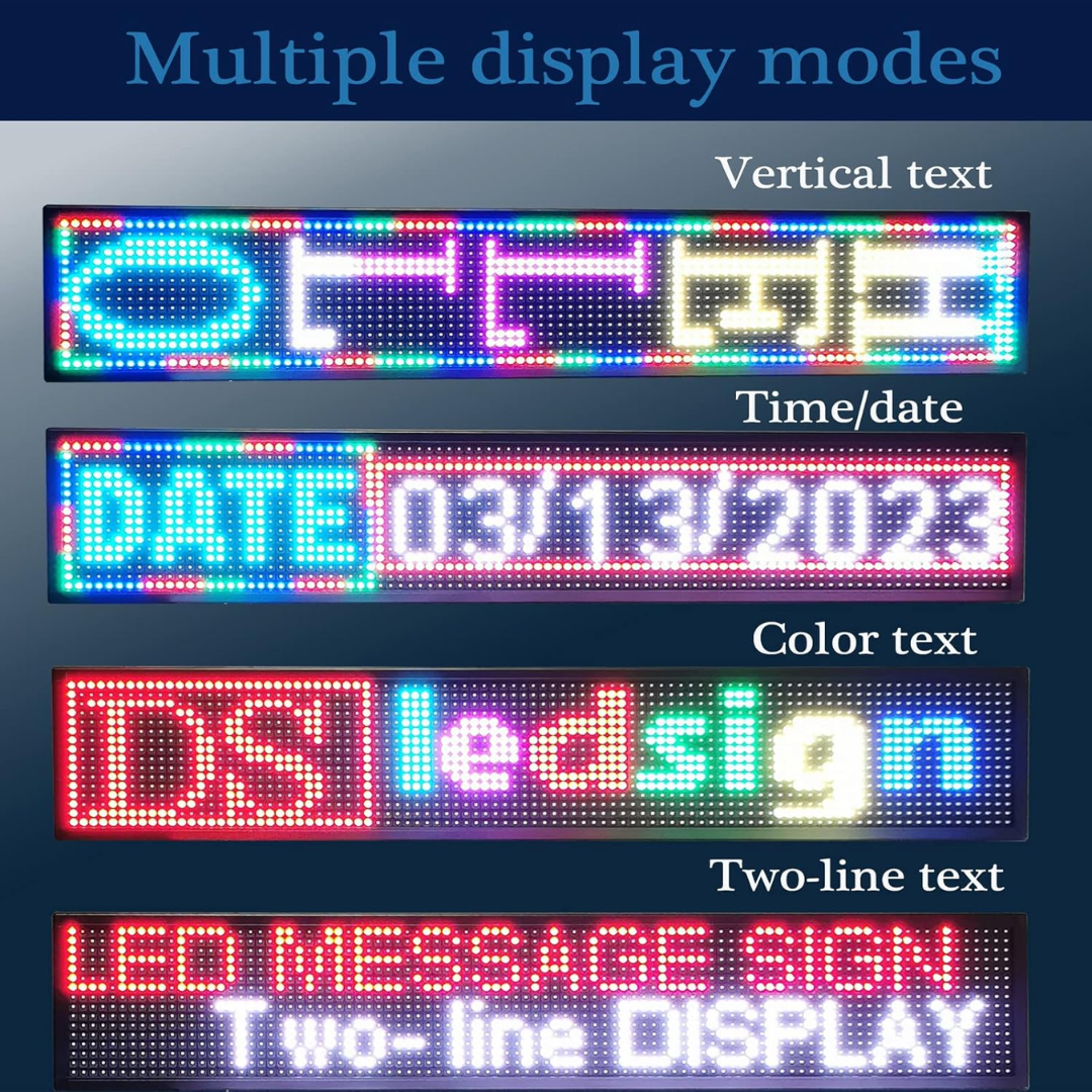 led name board